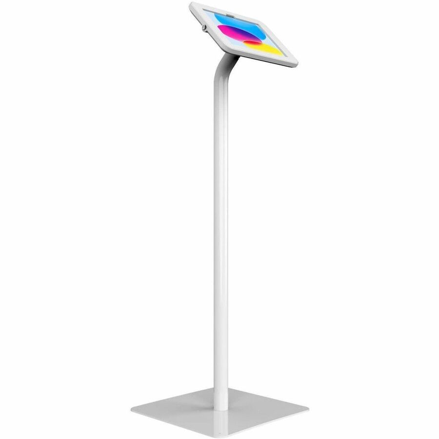 The Joy Factory Elevate II Floor Stand Kiosk for iPad 10.9-inch 10th Gen (White)