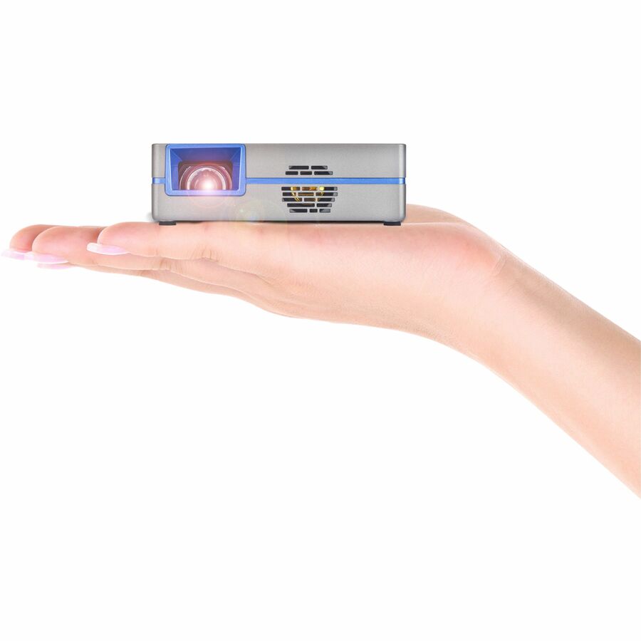 AAXA Technologies SLC450 Short Throw LED Projector - 16:9 - Portable - Silver Gray