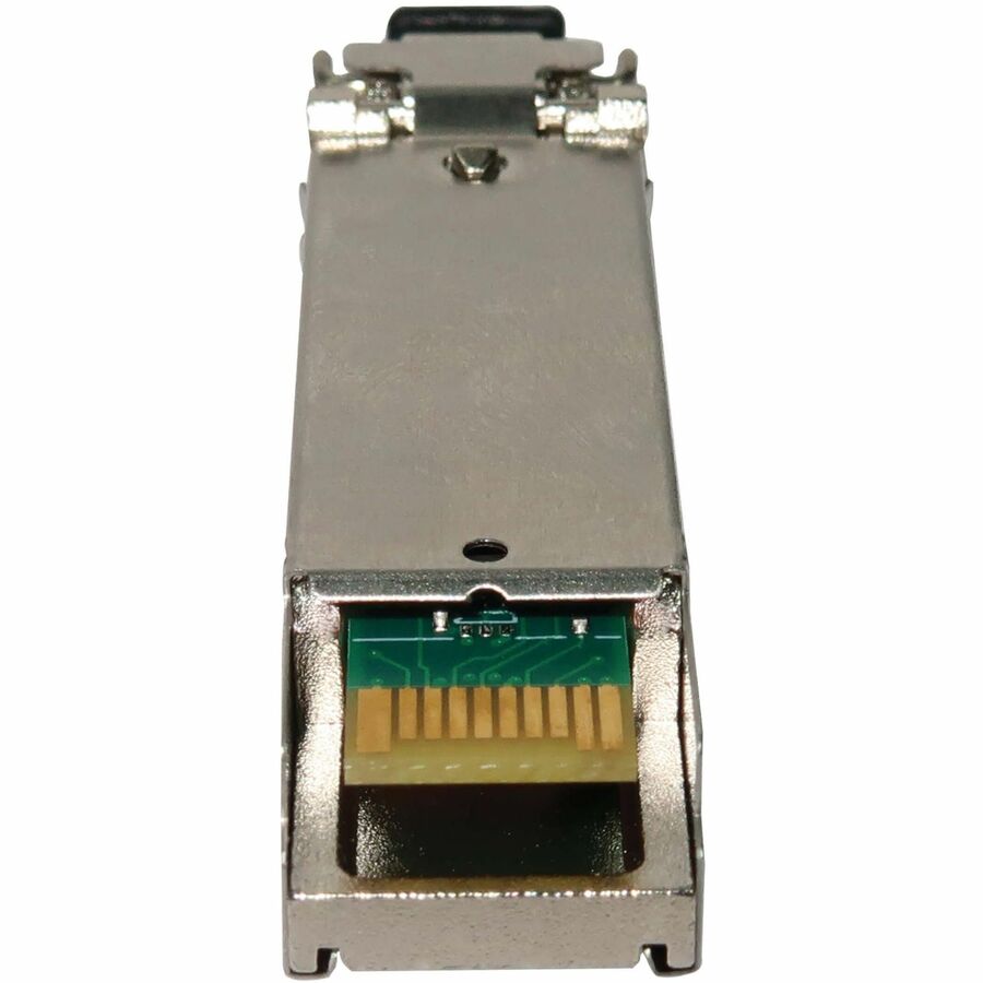 Eaton Tripp Lite Juniper-Compatible EX-SFP-1GE-SX SFP Transceiver - 1000Base-SX, LC Duplex MMF, 1.25 Gbps, 850 nm, 550 m (1804 ft.), Ethernet, N286-01G-SX-J