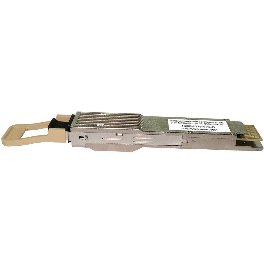 Eaton Tripp Lite Series QSFP-DD Transceiver - 400GBase-SR8, MPO/APC MMF, 400 Gbps, 850 nm, 100 m (328 ft.)
