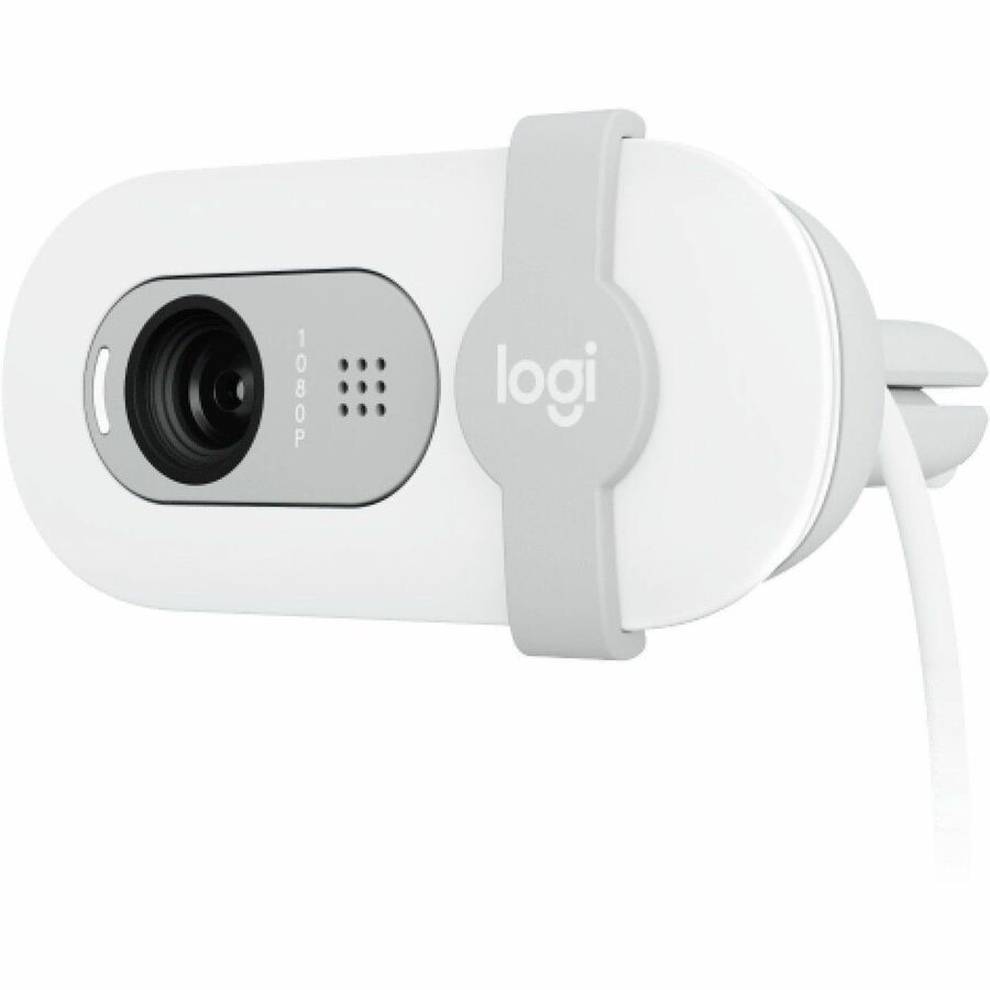 Logitech BRIO 100 Webcam - 2 Megapixel - Off White - USB Type A - 1 Pack(s)