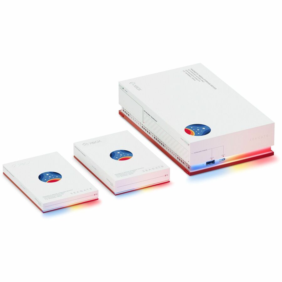 Seagate FireCuda STMJ2000400 2 TB Portable Hard Drive - External - White