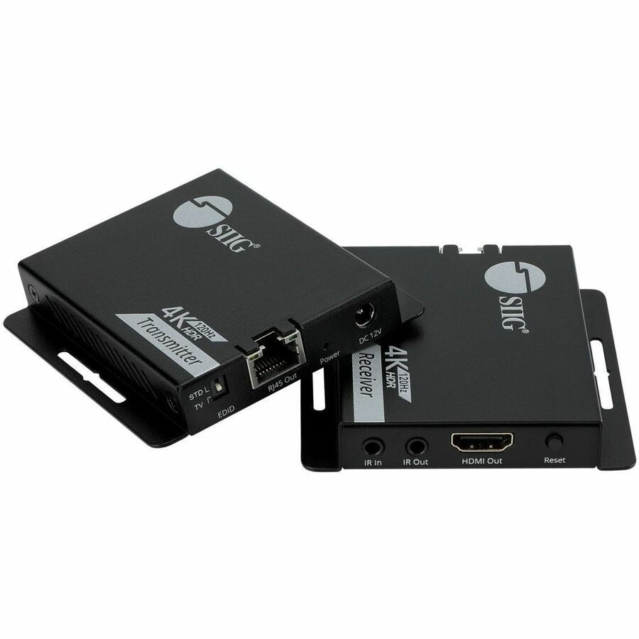 SIIG 4K120Hz HDMI Extender with IR - up to 132ft (40M) - EDID - Nearly zero latency