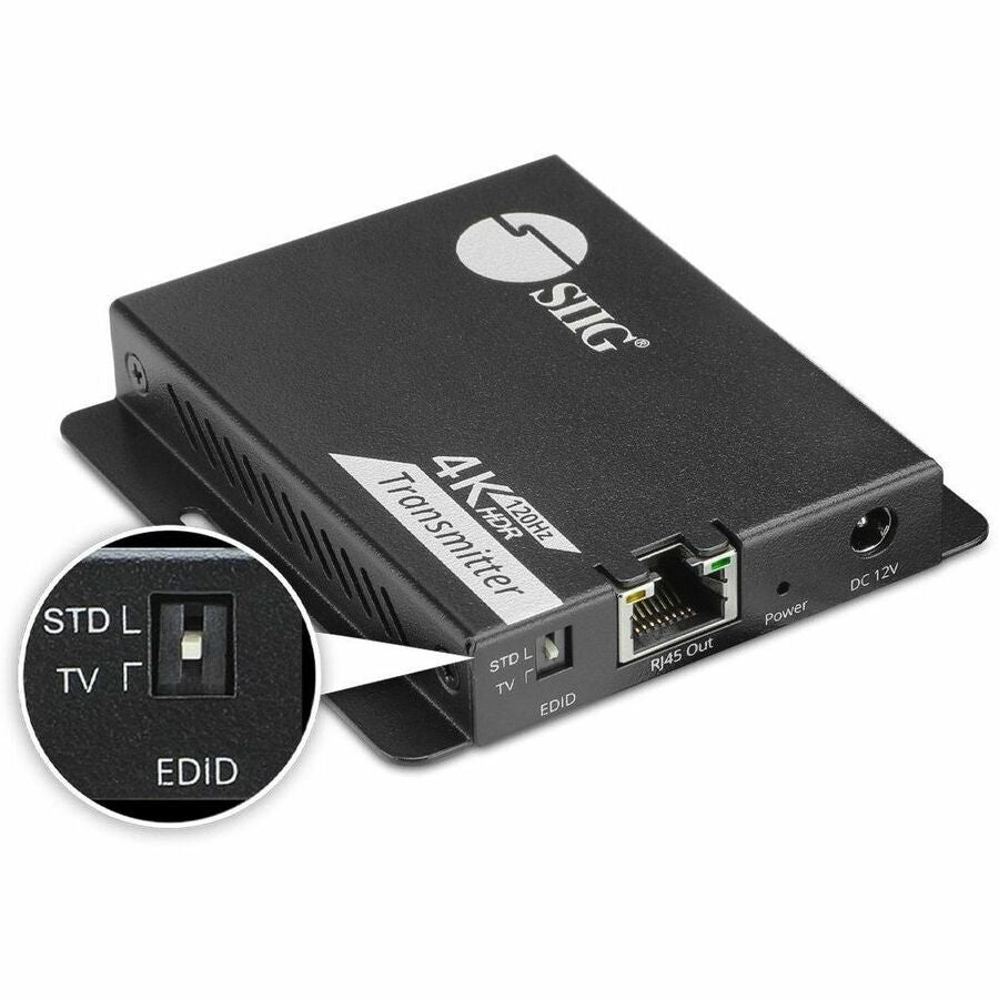 SIIG 4K120Hz HDMI Extender with IR - up to 132ft (40M) - EDID - Nearly zero latency
