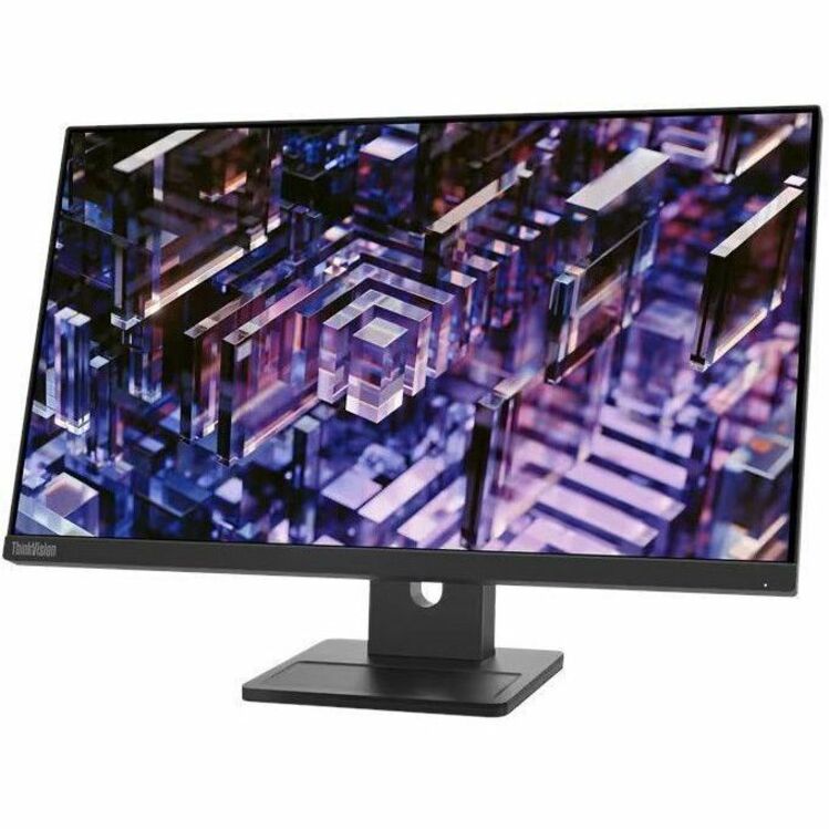 Lenovo ThinkVision E24q-30 24" Class WQHD LED Monitor - 16:9 - Raven Black