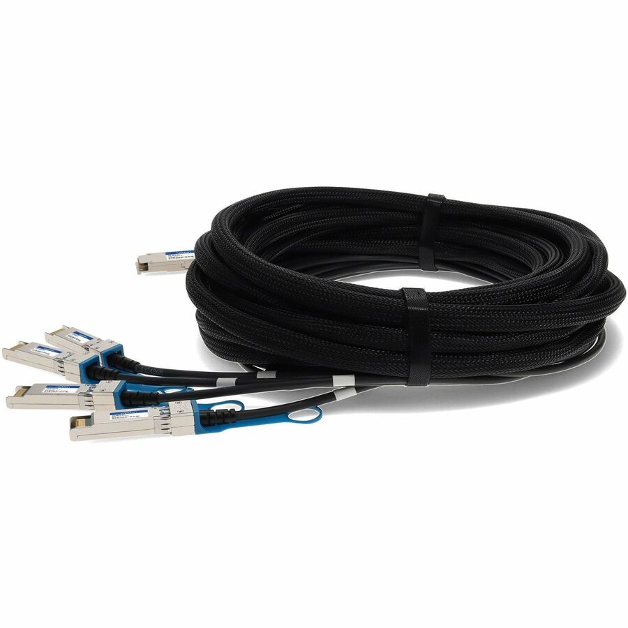 AddOn Dell 470-AEGN Compatible TAA Compliant 40GBase-CU QSFP+ to 4xSFP+ Direct Attach Cable (Passive Twinax, 5m)