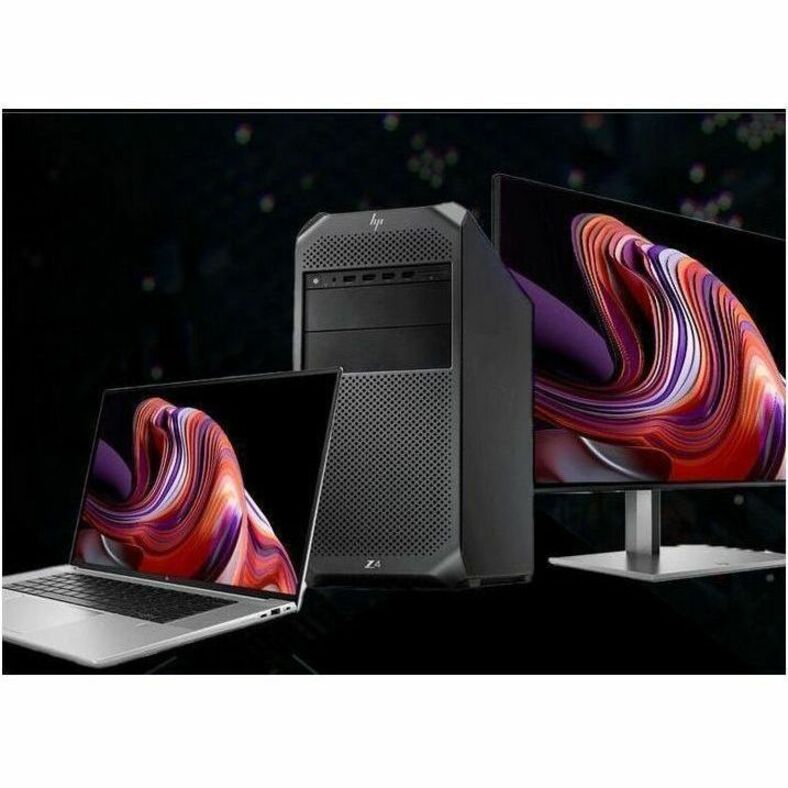 HP Z4 G5 Workstation - Xeon w5-2445 - 128 GB - Tower - Black