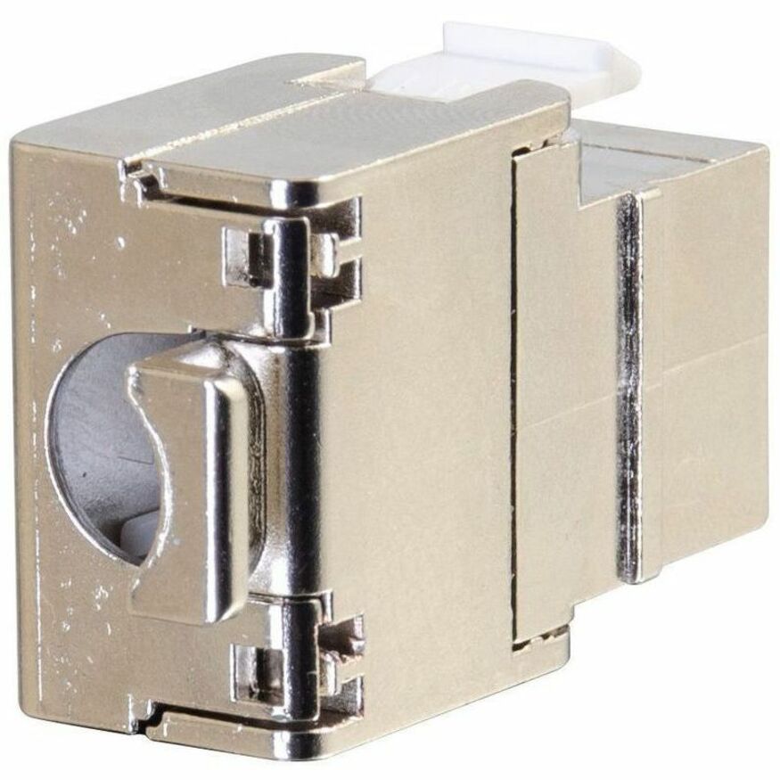 LEGRAND Ortronics Cat6a FTP Keystone Jack, Self Termination w/ Icon Slot for Port ID, 25 Pack, Female, KSFTP6A25