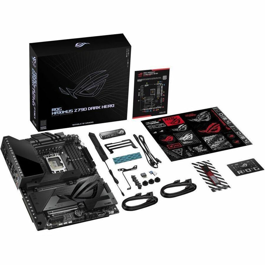 Asus ROG Maximus Z790 Dark Hero Gaming Desktop Motherboard - Intel Z790 Chipset - Socket LGA-1700 - ATX