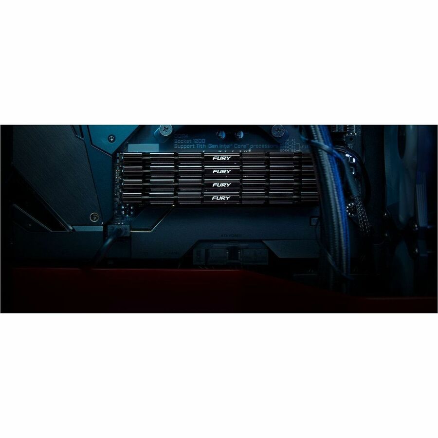 Kingston 16GB 3200MT/s DDR4 CL16 DIMM (Kit of 2) FURY Renegade Black, 288-pin, 3200 m