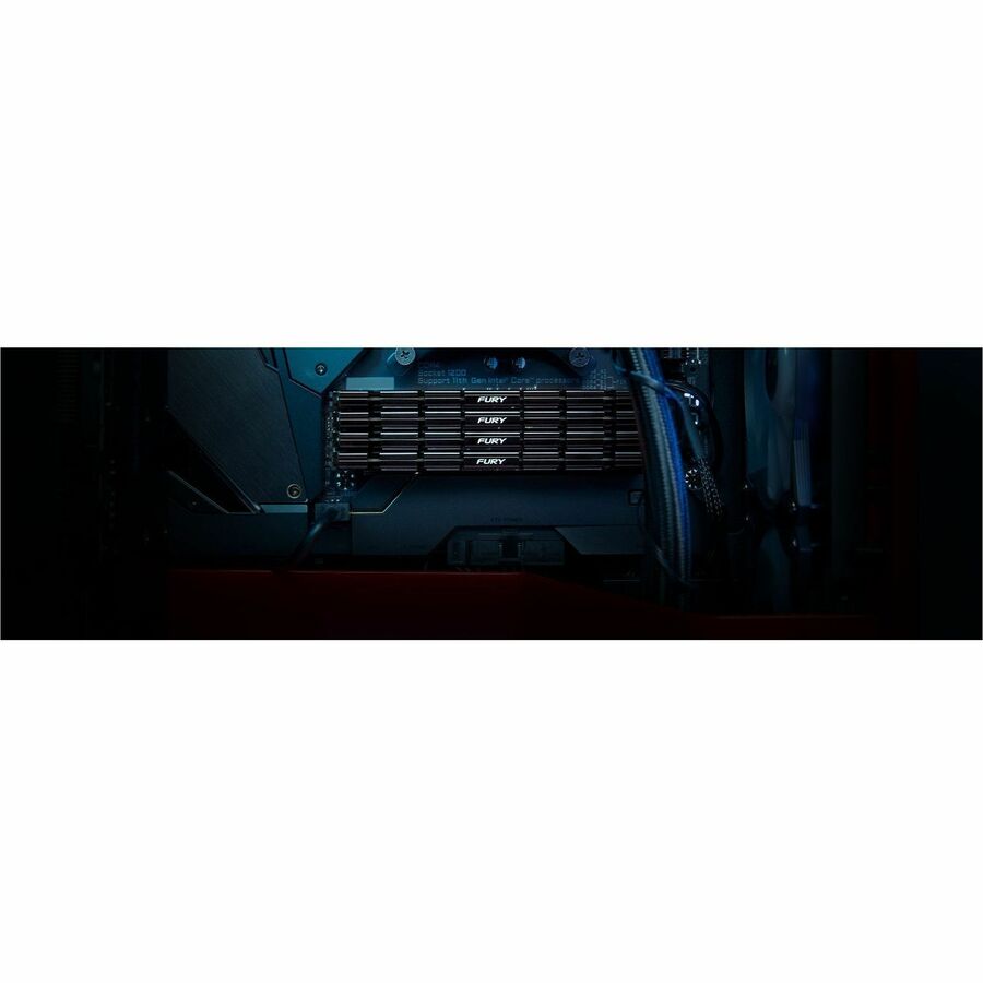 Kingston 32GB 4000MT/s DDR4 CL19 DIMM (Kit of 2) 1Gx8 FURY Renegade Black, 288-pin, 326.4 m