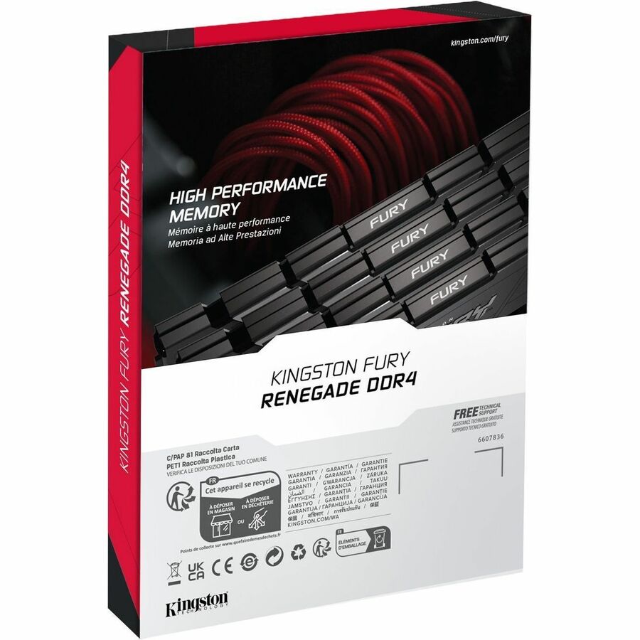 Kingston FURY Renegade 16GB (2 x 8GB) DDR4 SDRAM Memory Kit