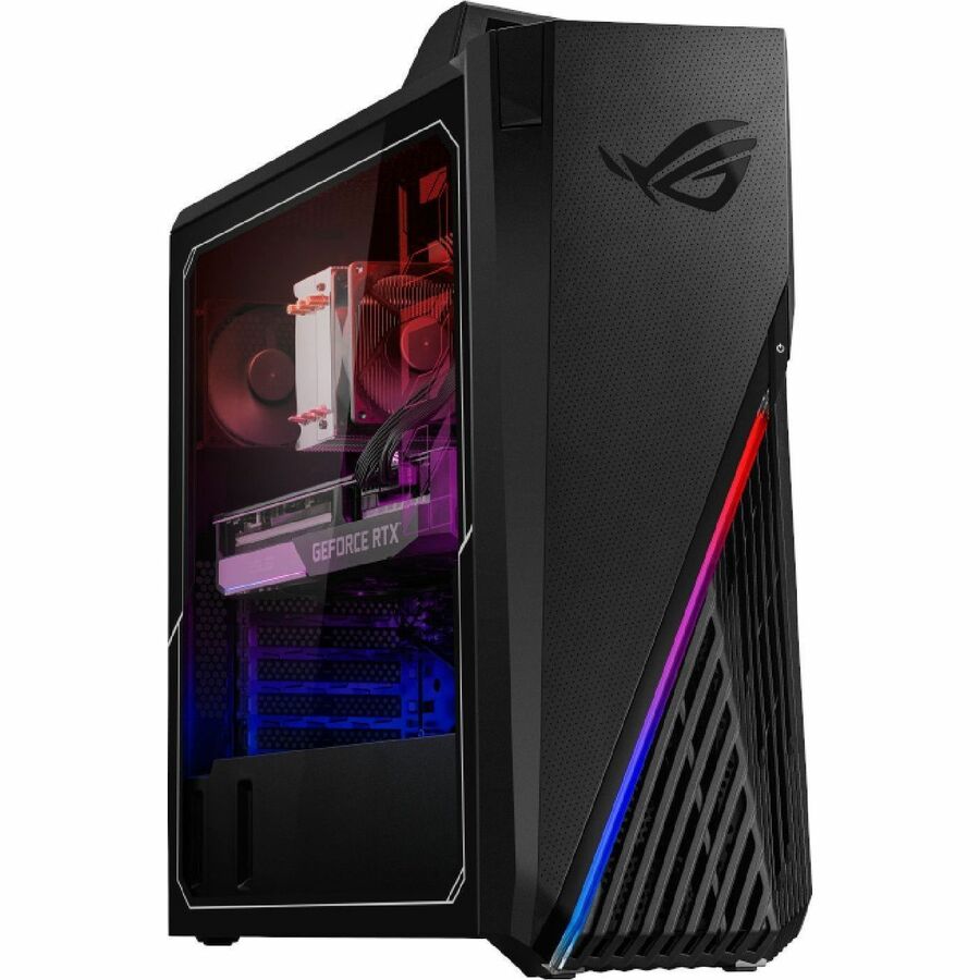"ASUS ROG Strix G15 Desktop Star Black 29 Tower AMD Ryzen 7 7700X Processor (8C/16T, 32MB Cache, 5.6 GHz Max Boost) AMD B650 Chipset DDR5