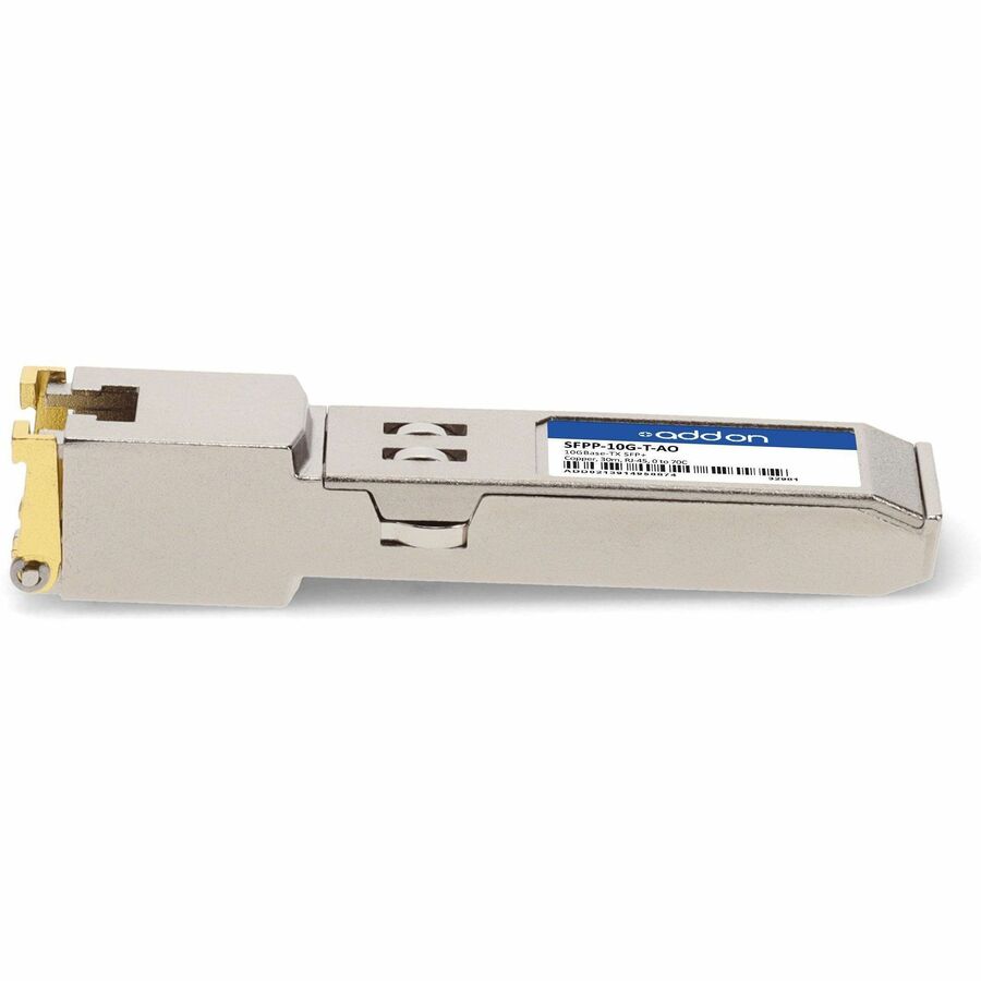 AddOn Juniper Networks SFPP-10G-T Compatible TAA 10GBase-TX SFP+ Transceiver (Copper, 30m, RJ-45)