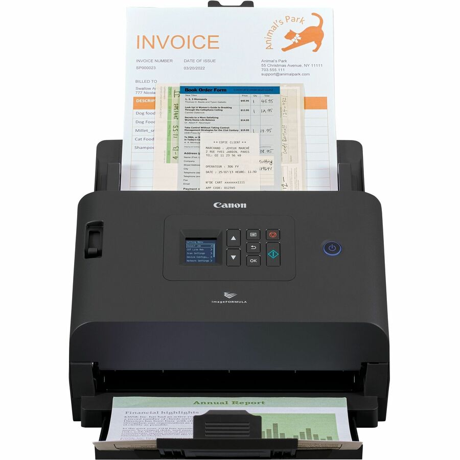 Canon imageFORMULA DR-S250N Sheetfed Scanner - 600 dpi Optical