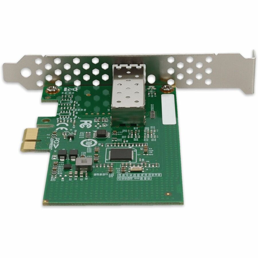 AddOn 1Gbs Single Open SFP Port PCIe 2.0 x1 Network Interface Card with Wake on Lan