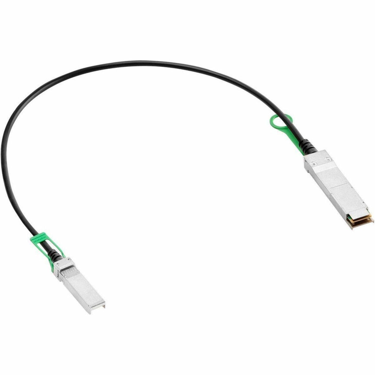 HPE Aruba Networking 50G QSFP56 to SFP56 0.65m DAC Cable