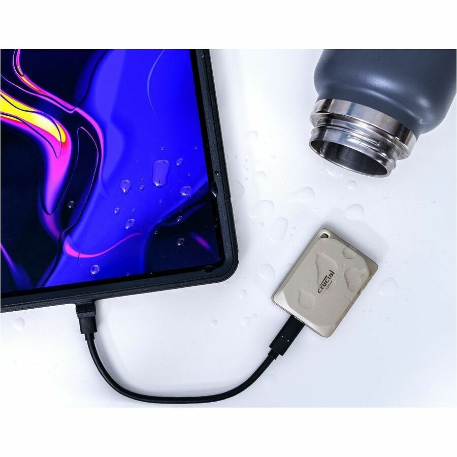 Micron Crucial X9 Pro for Mac 1TB Portable SSD - 1 TB, CT1000X9PROMACSSD9B, USB