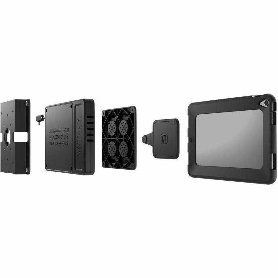 Compulocks Wall Mount for Tablet, Printer, Scanner, Bar Code Scanner, Docking Station - Black