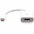 C2G USB-C to DisplayPort Adapter Converter - 4K 60Hz - White