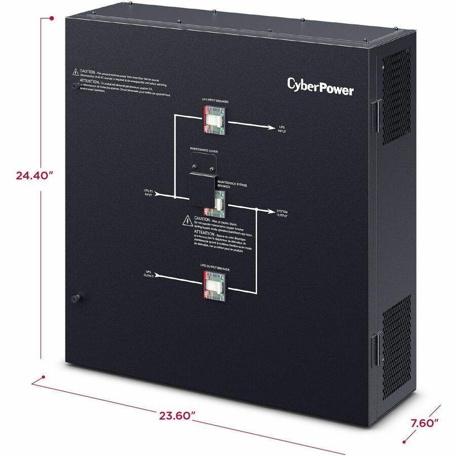 CyberPower MBS100D5B 3-Phase Modular UPS 3-Phase Maintenance Bypass Switch