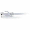 LEGRAND Quiktron 9ft Q-Series Cat6a Snagless (UTP) Ethernet Network Patch Cable, CM Rated - White, Male, 576-A25-009, 9 ft, Gold