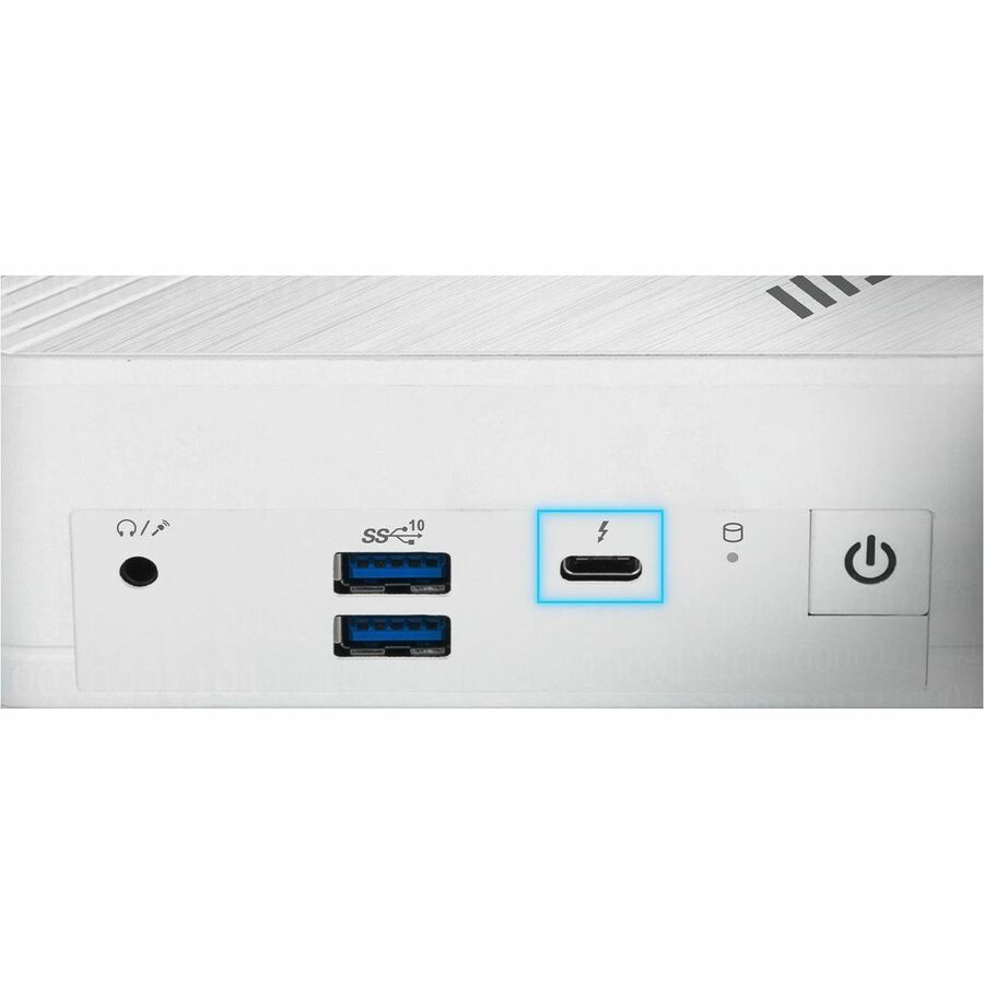 MSI Cubi 5 Cubi 5 12M-266US Desktop Computer - Intel Core i3 12th Gen i3-1215U - 8 GB - 1 TB SSD - Mini PC