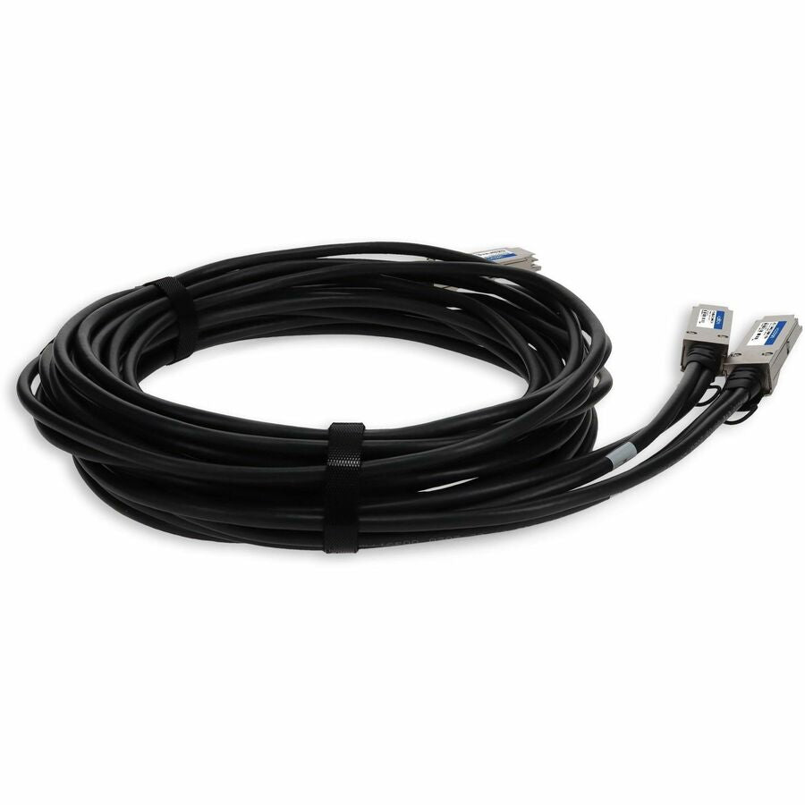 AddOn Arista Networks to Mellanox Compatible TAA Compliant 200GBase-CU QSFP56 to 2xQSFP56 Direct Attach Cable (Passive Twinax, 2.5m, LSZH)