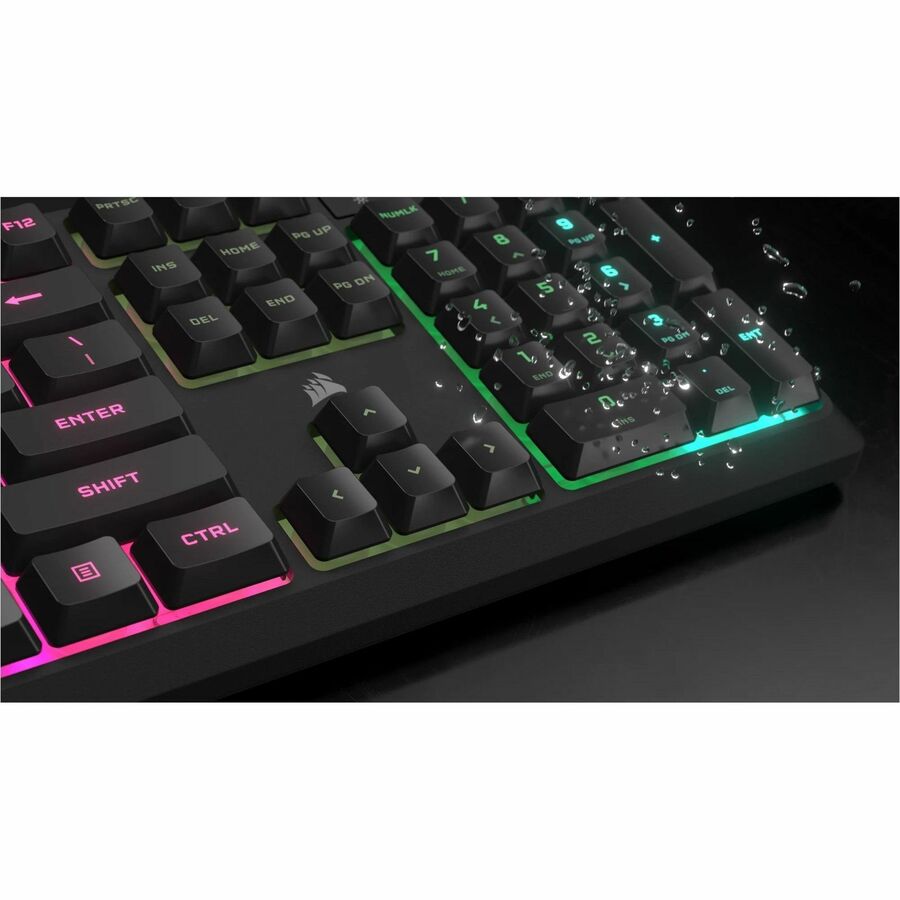 Corsair K55 CORE RGB Gaming Keyboard - Black