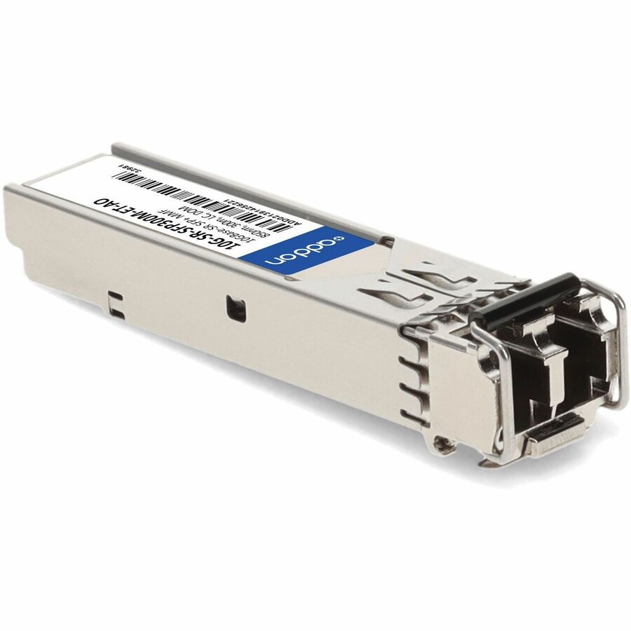AddOn Extreme Networks&reg; 10G-SR-SFP300M-ET Compatible TAA 10GBase-SR SFP+ Transceiver (MMF, 850nm, 300m, LC, DOM)