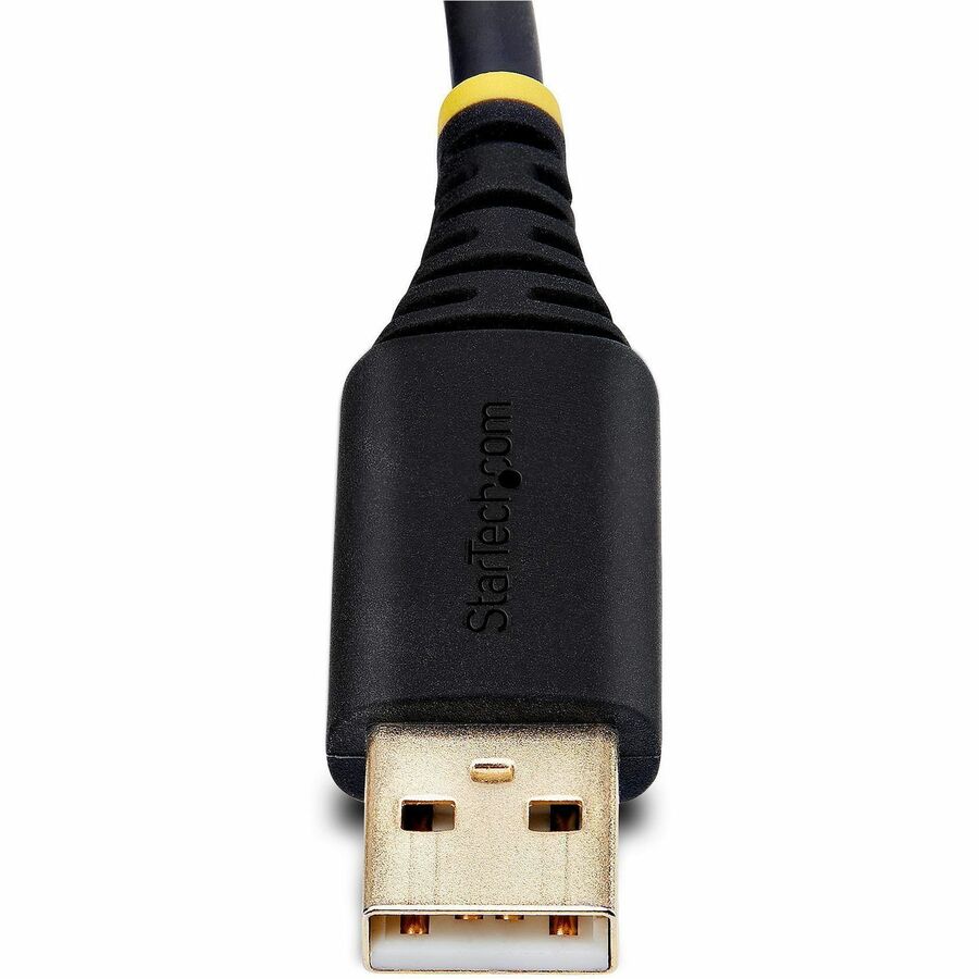 StarTech.com 2ft/60cm 2-Port USB to Serial Adapter Cable, COM Retention, FTDI, DB9 RS232, Changeable DB9 Screws/Nuts, Windows/macOS/Linux