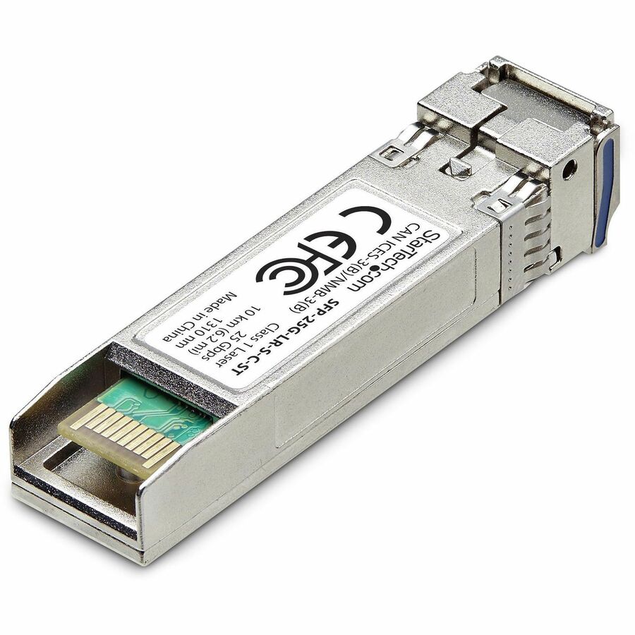 StarTech.com Cisco SFP-25G-LR-S Compatible SFP28 Module, 25Gb Single Mode Fiber (SMF), 25GBASE-LR LC Transceiver, 10km (6.2mi), DDM/DOM