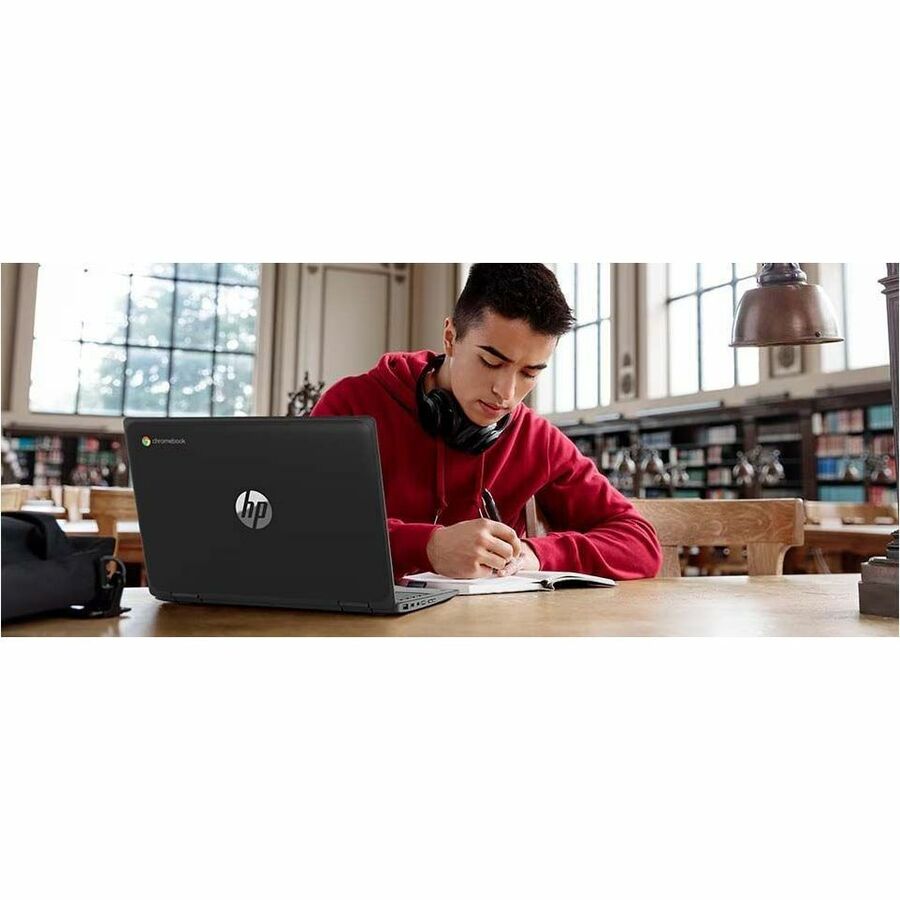 HP Fortis x360 G3 J 11.6" Touchscreen Convertible 2 in 1 Chromebook - HD - Intel Celeron N5100 - 8 GB - 32 GB Flash