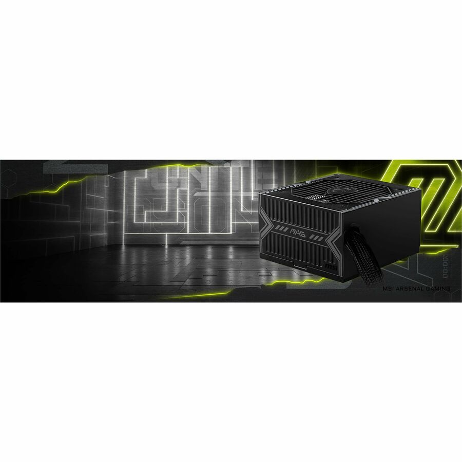 MSI MAG A750BN PCIE5, USA, 750W, Non-Modular, Bronze 80 Plus, Bilingual Color Box, Solid wood pallet packing, MAGA750BNPCIE5