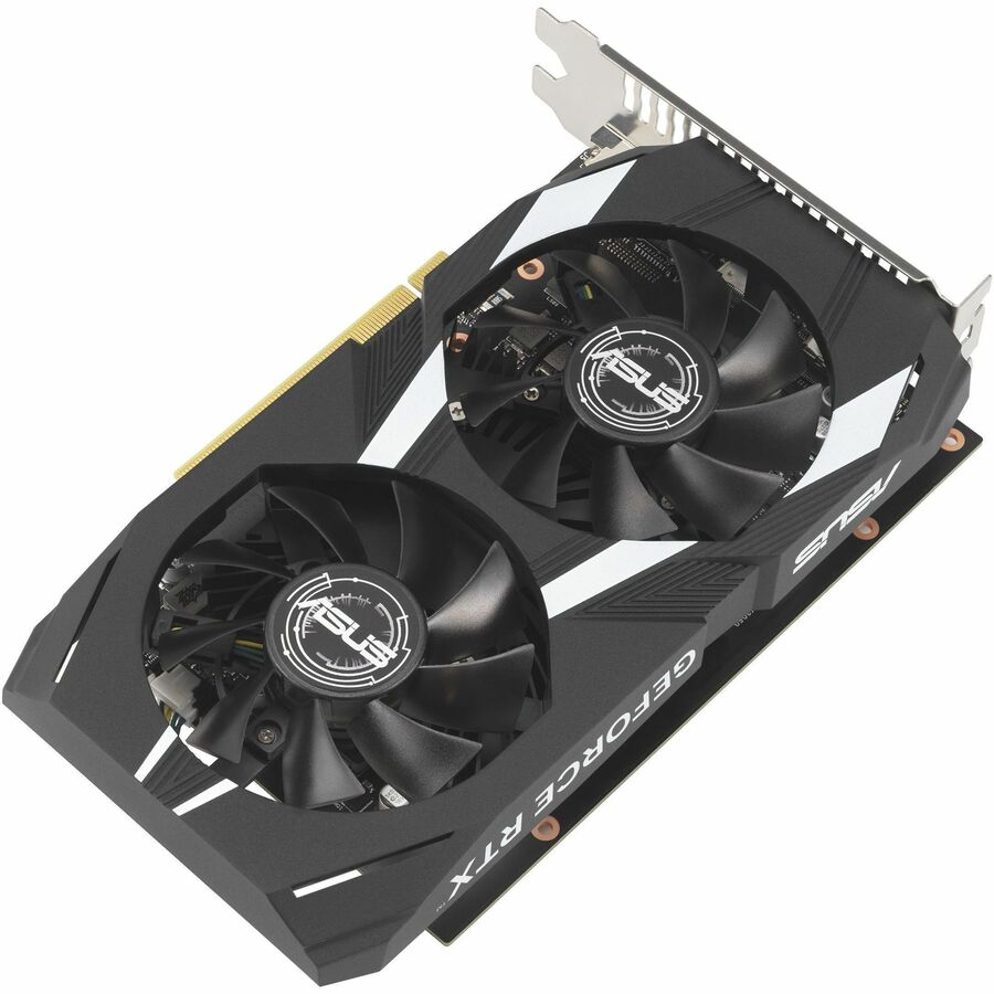ASUS Dual NVIDIA GeForce RTX 3050 6GB OC Edition Gaming Graphics Card - PCIe 4.0, 6GB GDDR6 Memory, HDMI 2.1, DisplayPort 1.4a, 2-slot Design, Axial-tech