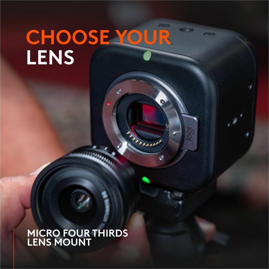 Logitech MEVO CORE (4K Mirrorless Live Streaming Camera)