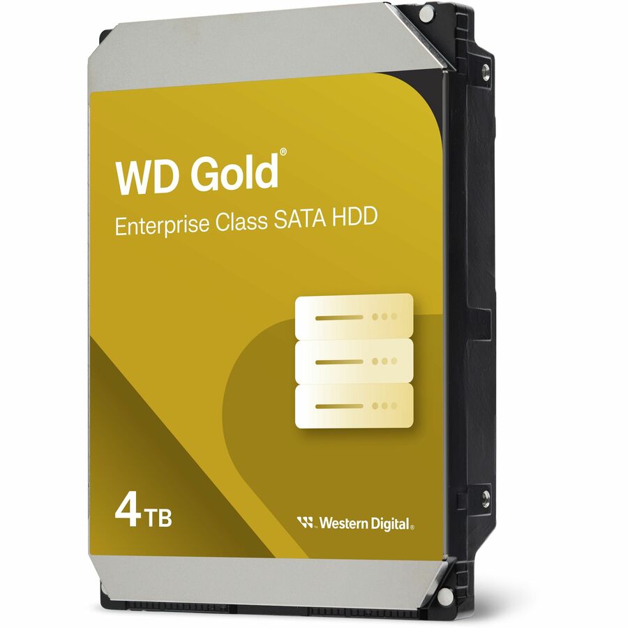 WD Gold WD4004FRYZ 4 TB Hard Drive - 3.5" Internal - SATA (SATA/600) ** SINGLE PACK **