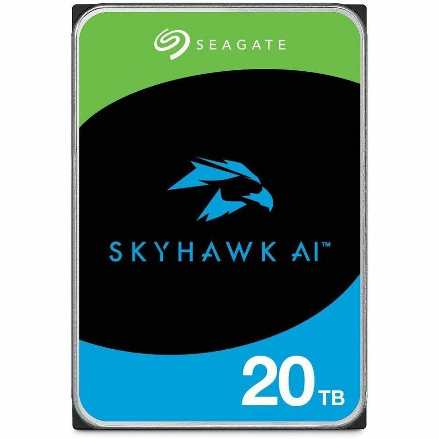 Seagate SkyHawk AI ST20000VE003 20 TB Hard Drive - 3.5" Internal - SATA (SATA/600) - Conventional Magnetic Recording (CMR) Method