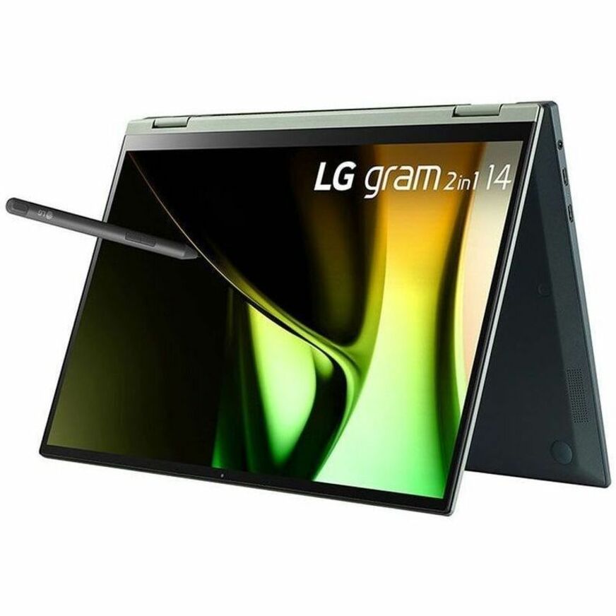 LG 14" Touchscreen w PenTouch, 14T90S-G.APB5U1, Black, IEEE 802.11ax, USB-C