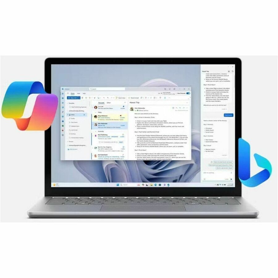 Microsoft Surface Laptop 6 15" Touchscreen Notebook - Intel Core Ultra 7 165H - 32 GB - 1 TB SSD - English Keyboard - Platinum