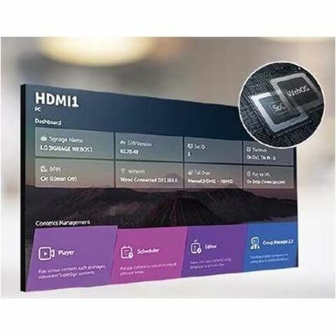 LG LSBE, DVLED, P1.875, 320x180 resolution, with Right Cut 45 degree miter, Essential 1 class, TAA Series, Single SMD, 600 nit, 600x337.5x72, IP50, 2023 in, rf