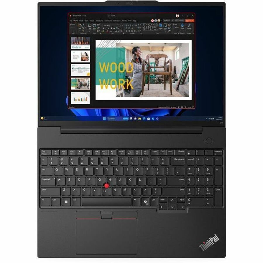 Lenovo ThinkPad E16 Gen 2 21MA0003US 16" Notebook - WUXGA - Intel Core Ultra 5 125U - 16 GB - 256 GB SSD - English Keyboard - Black