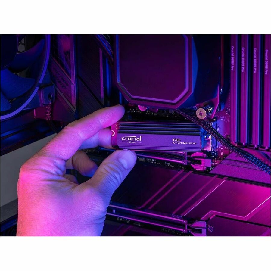 Micron Crucial T705 2 TB Solid State Drive - M.2 2280 Internal - PCI Express NVMe (PCI Express NVMe 5.0 x4)