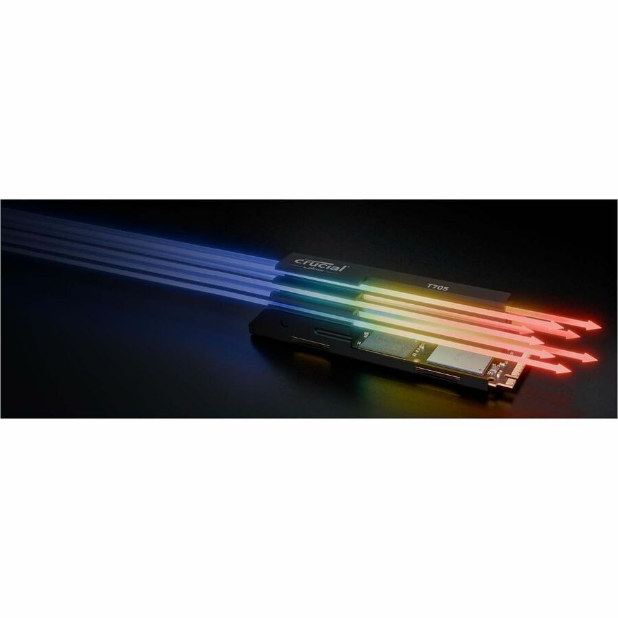 Micron Crucial T705 2 TB Solid State Drive - M.2 2280 Internal - PCI Express NVMe (PCI Express NVMe 5.0 x4)