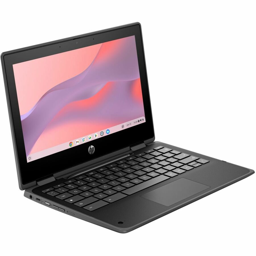 HP Fortis G5 11.6" Touchscreen Convertible 2 in 1 Chromebook - HD - Intel N-Series N100 - 8 GB - 64 GB SSD - Jack Black
