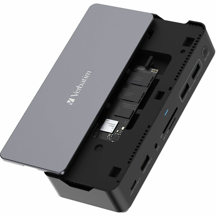 Verbatim USB-C ™Pro Docking Station 15-in-1 - SSD Enclosure