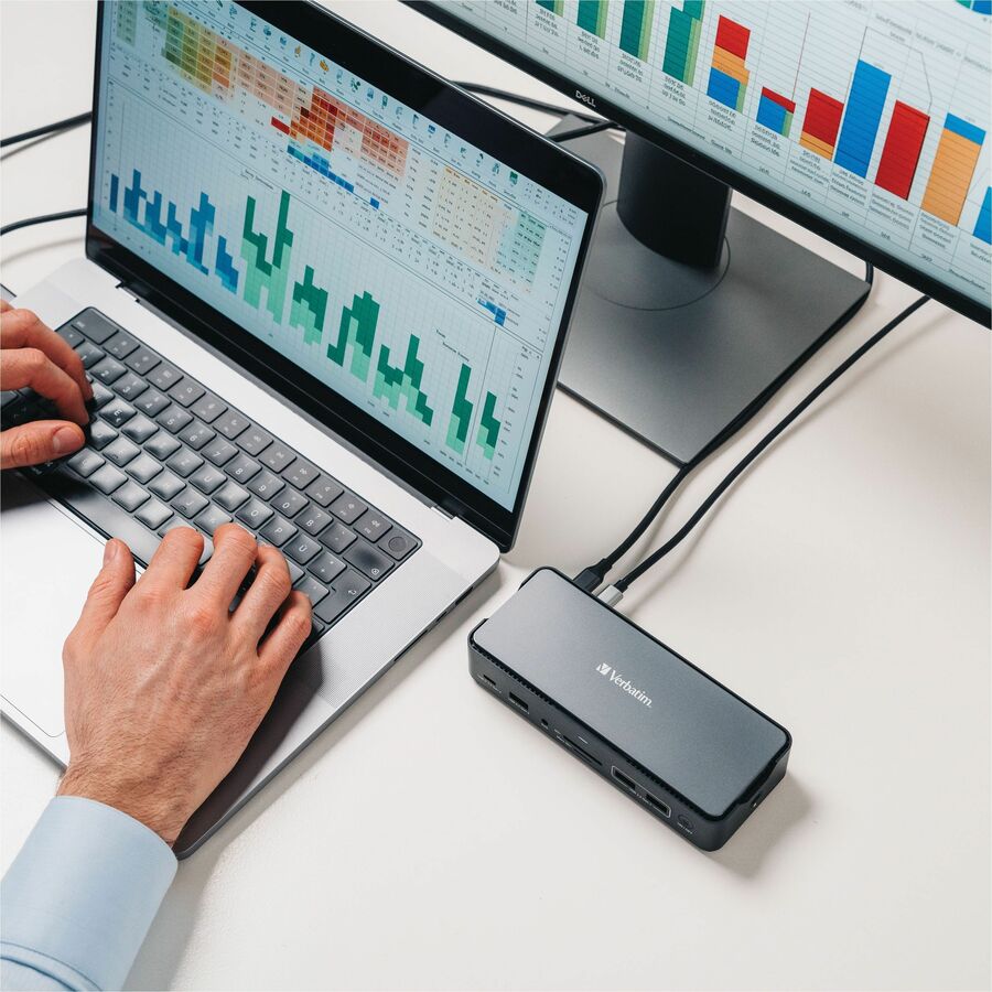 Verbatim USB-C ™Pro Docking Station 15-in-1 - SSD Enclosure