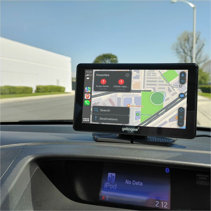 GekoGear Infotainment, Dash and Backup, 7", C110, Wireless