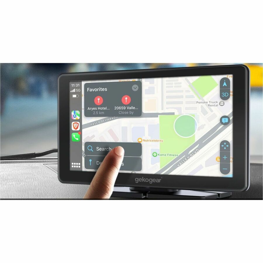 GekoGear Infotainment, Dash and Backup, 7", C110, Wireless