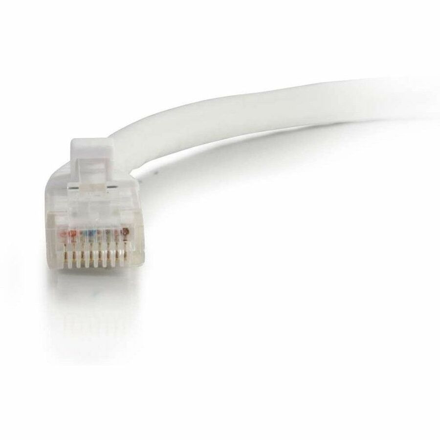 LEGRAND VS 10FT WHT SNAGLESS C6A CM, Male, 10 ft, 576-A25-010, Gold, Category 6a Network Cable
